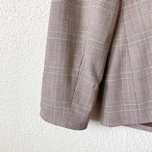 Valerie Stevens Glen Check Blazer Size 10 Petite - Picture 12 of 15